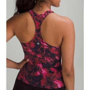 Lululemon Cool Racerback Short Tank Top Intensity Pink Blossom Size 4/6